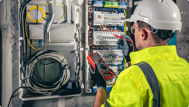 Reparació d'avaria elèctrica a Vilafranca del Penedès
