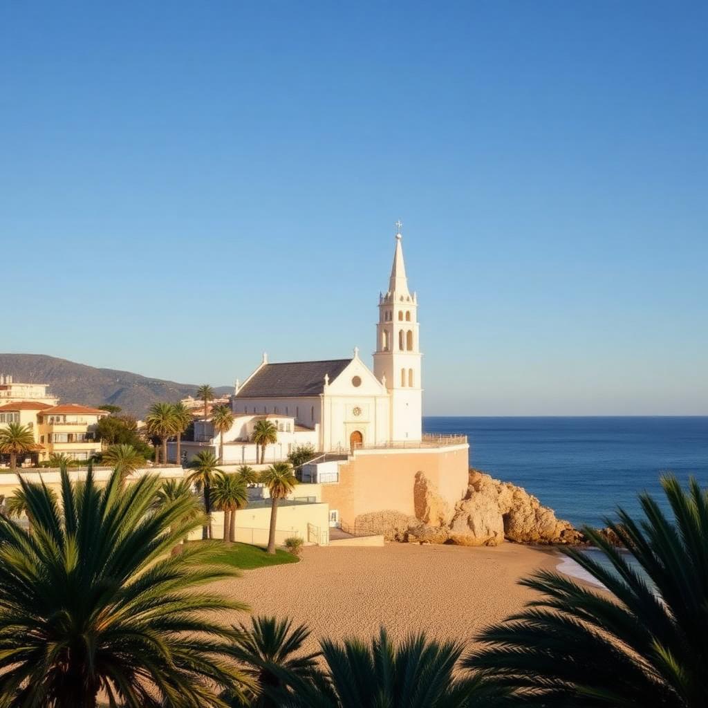 Vista de Sitges (Garraf) — zona de servicio de Electricistes Penedès