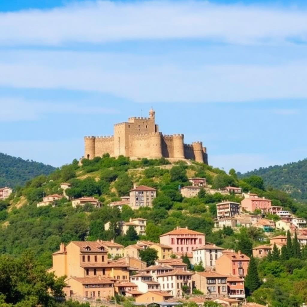 Vista de Sant Pere de Ribes (Garraf) — zona de servicio de Electricistes Penedès